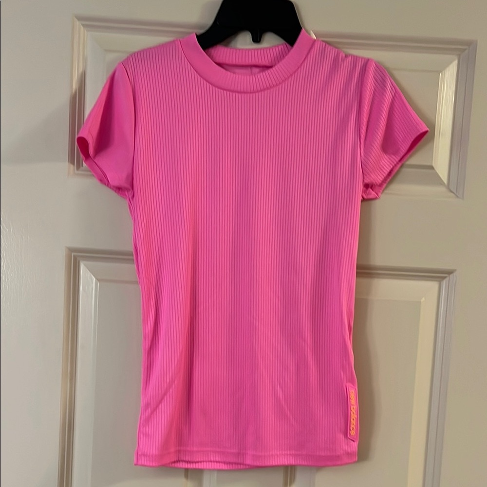New Balance Pink Short Sleeve Tee